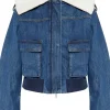 Self-Portrait Jacken<Denim Knit Jacke