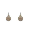 Vanessa Baroni Schmuck<Dot Earring Greige Marble