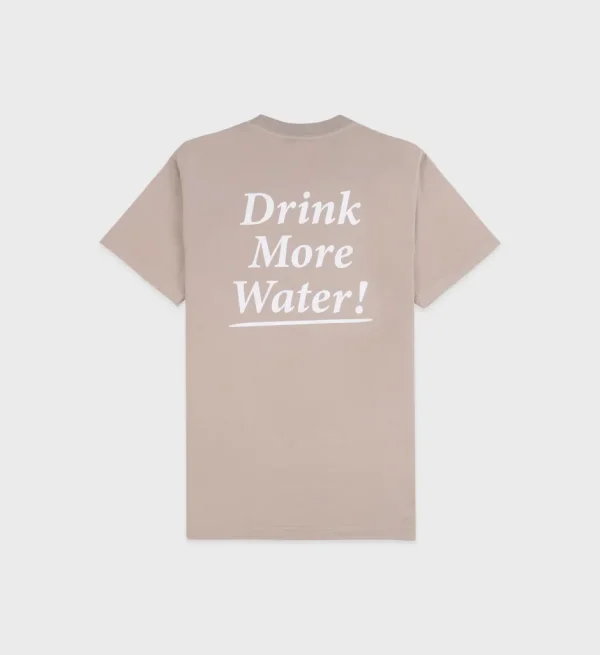 Sporty&Rich Shirts & Tops<Drink More Water T-Shirt