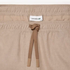 Lacoste Hosen<Flanelhose mit weiten Beinen