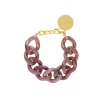 Vanessa Baroni Schmuck<Flat Chain Bracelet Toffee Marble