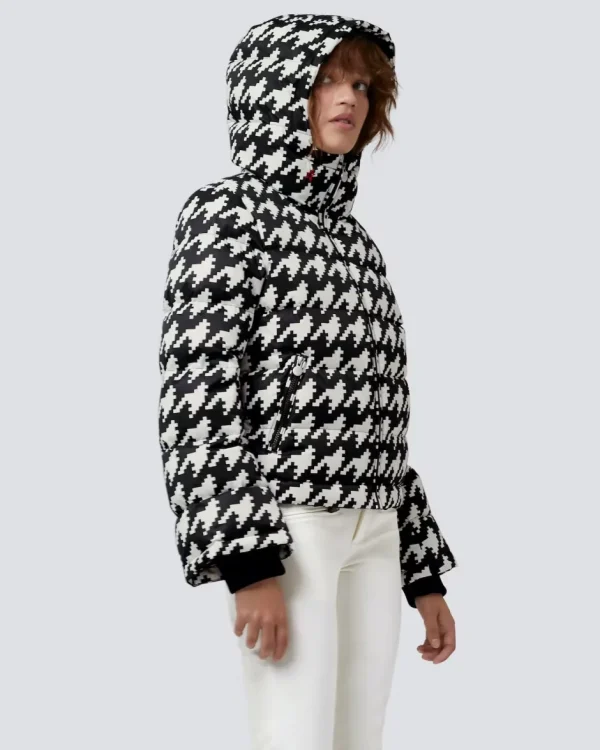 Perfect Moment Jacken<Houndstooth Polar Flare Daunen Jacke