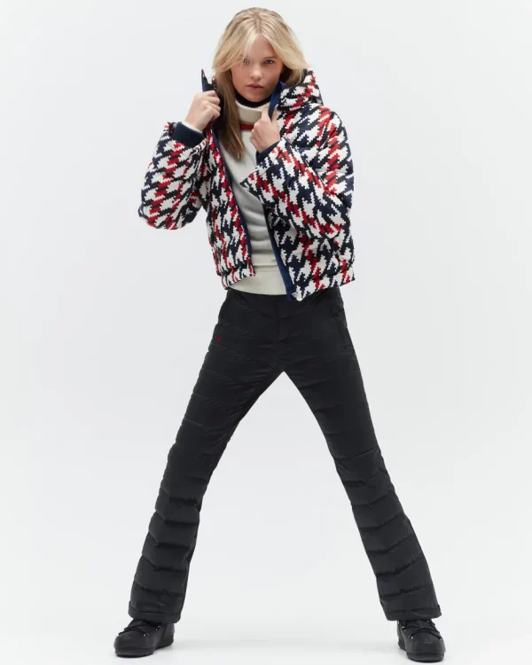 Perfect Moment Jacken<Houndstooth Polar Flare Daunen Jacke