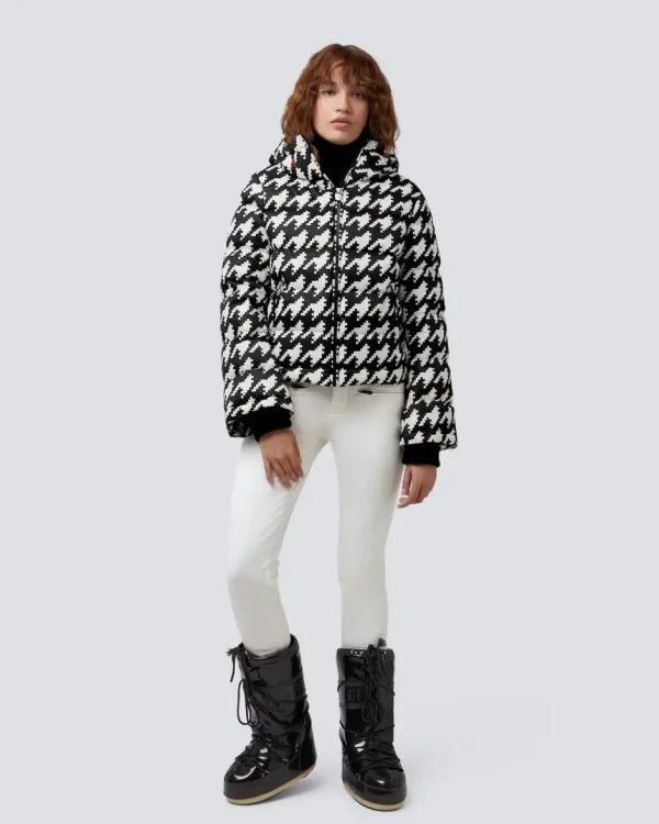 Perfect Moment Jacken<Houndstooth Polar Flare Daunen Jacke