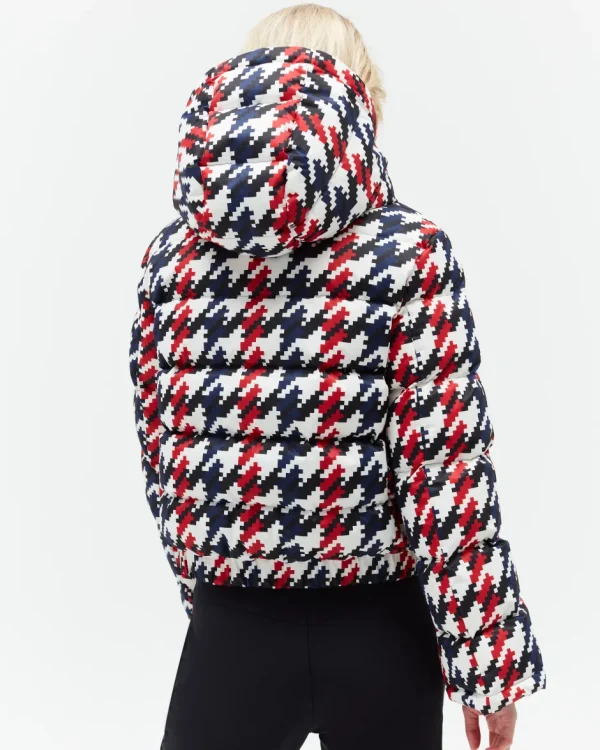 Perfect Moment Jacken<Houndstooth Polar Flare Daunen Jacke