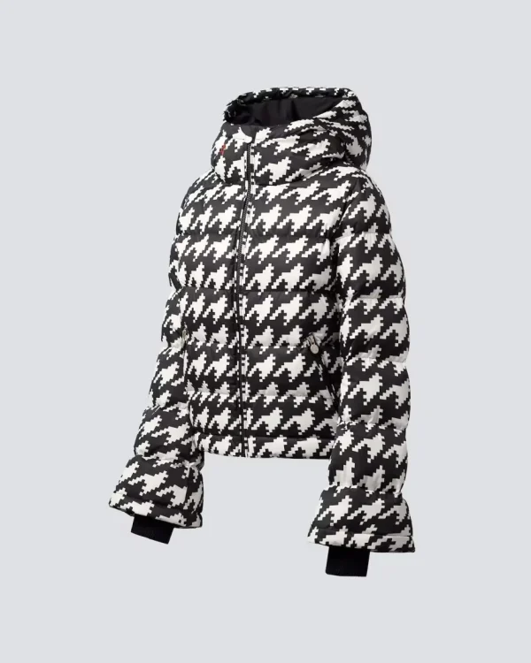 Perfect Moment Jacken<Houndstooth Polar Flare Daunen Jacke