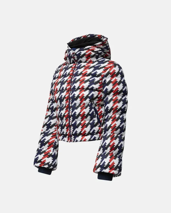 Perfect Moment Jacken<Houndstooth Polar Flare Daunen Jacke