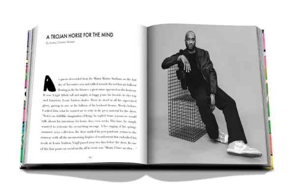 Assouline Bücher<Louis Vuitton: Virgil Abloh (Classic Cartoon Cover)