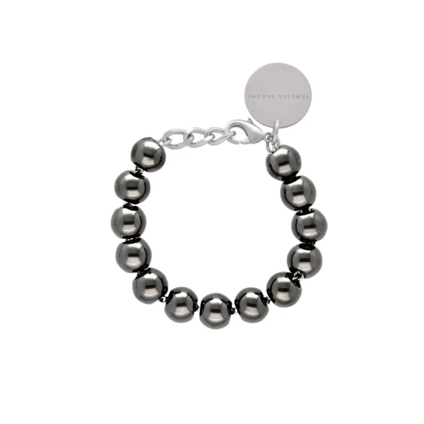 Vanessa Baroni Schmuck<Mini Beads Bracelet Ultrablack