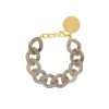 Vanessa Baroni Schmuck<Mini Flat Chain Bracelet Greige Marble