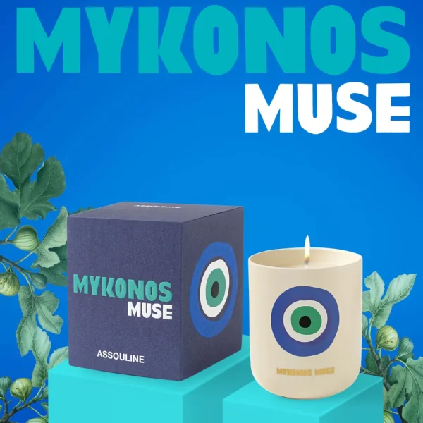 Assouline Kerzen<Mykonos Muse - Travel from Home Candle