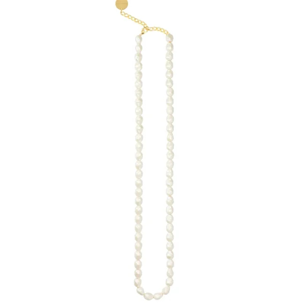 Vanessa Baroni Schmuck<Organic Pearl Necklace Long Pearl