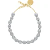 Vanessa Baroni Schmuck<Organic Pearl Necklace Short Grey Pearl