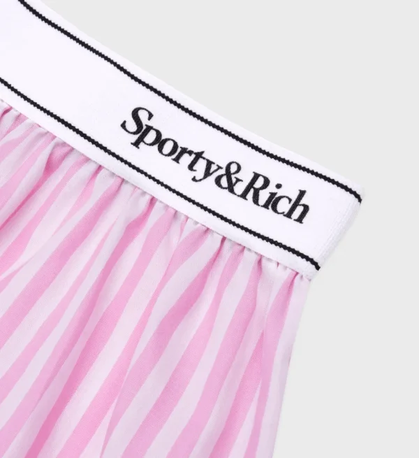 Sporty&Rich Shorts/bermuda<Serif Logo Boxer Short