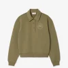 Lacoste Sweatshirts & Hoodies<Sweatshirt aus Fleece mit Polokragen