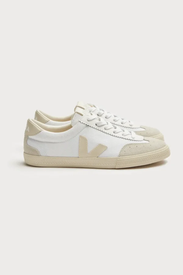 Veja Sneaker<Volley Canvas White Black Sneaker