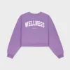 Sporty&Rich Sweatshirts & Hoodies<Wellness Ivy Cropped Crewneck